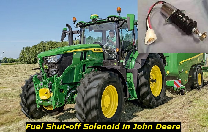 Fuel Shut-Off Solenoid Re502473 SA-4257-12 3926411 – Compatible With John Deere Equipment